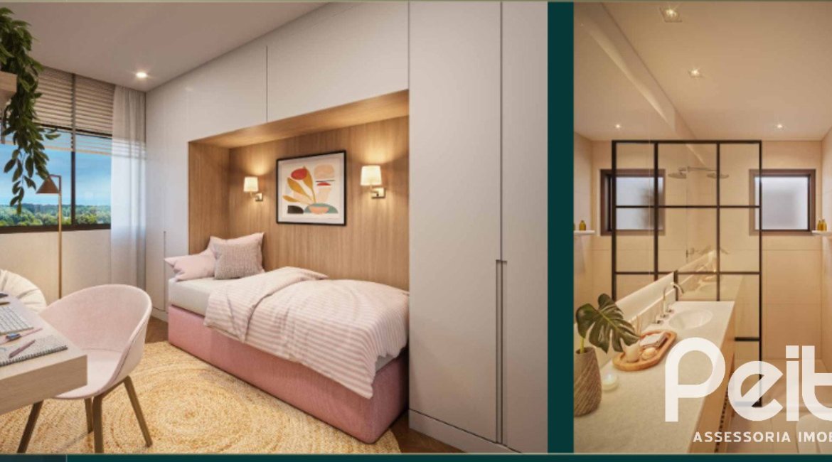 Apartamento à venda com 78m², 2 dormitórios, 1 suíte, 1 vaga, no bairro Tristeza em Porto Alegre