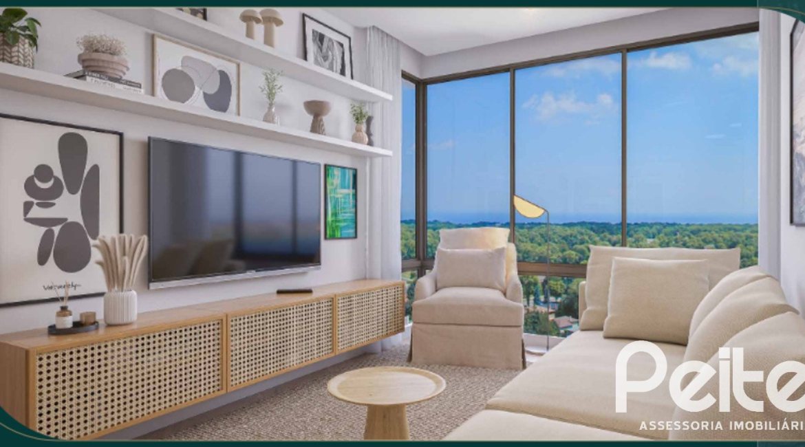 Apartamento à venda com 83m², 2 dormitórios, 1 suíte, 1 vaga, no bairro Tristeza em Porto Alegre