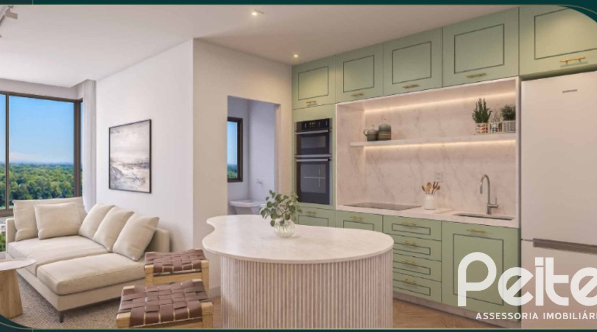 Apartamento à venda com 83m², 2 dormitórios, 1 suíte, 1 vaga, no bairro Tristeza em Porto Alegre