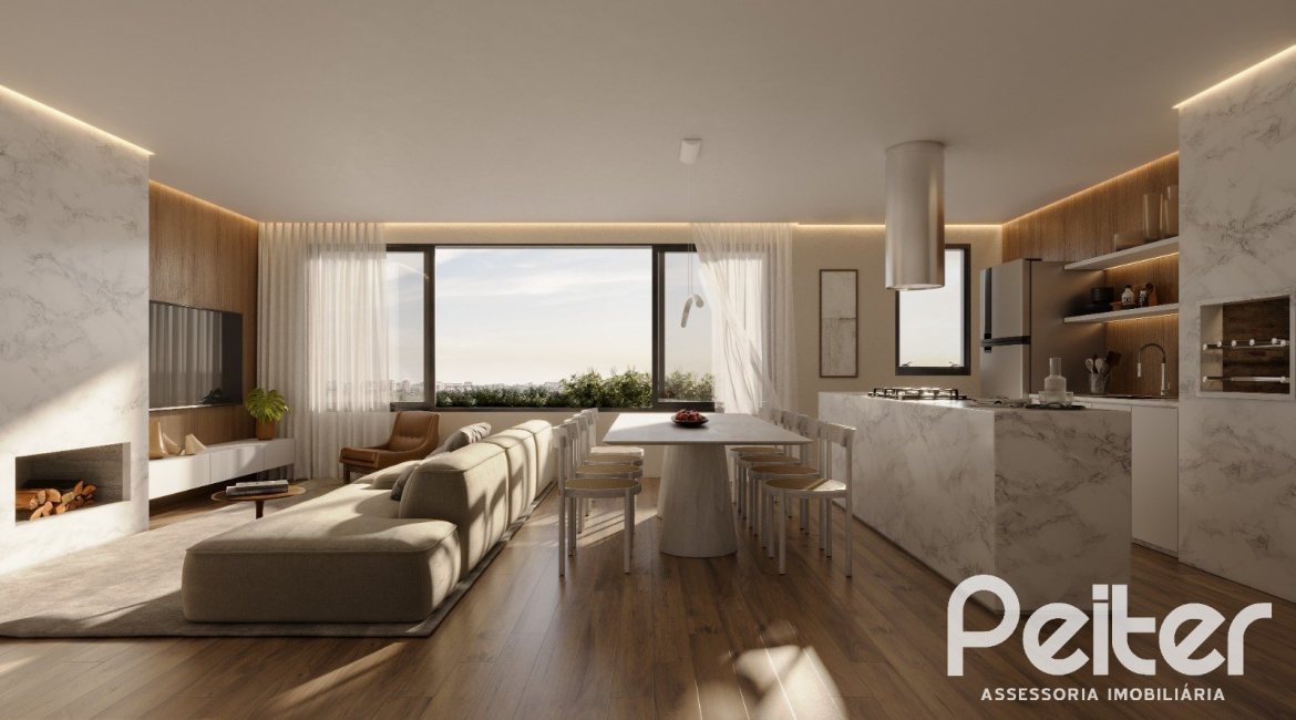 Apartamento à venda com 127m², 3 dormitórios, 3 suítes, 2 vagas, no bairro Tristeza em Porto Alegre