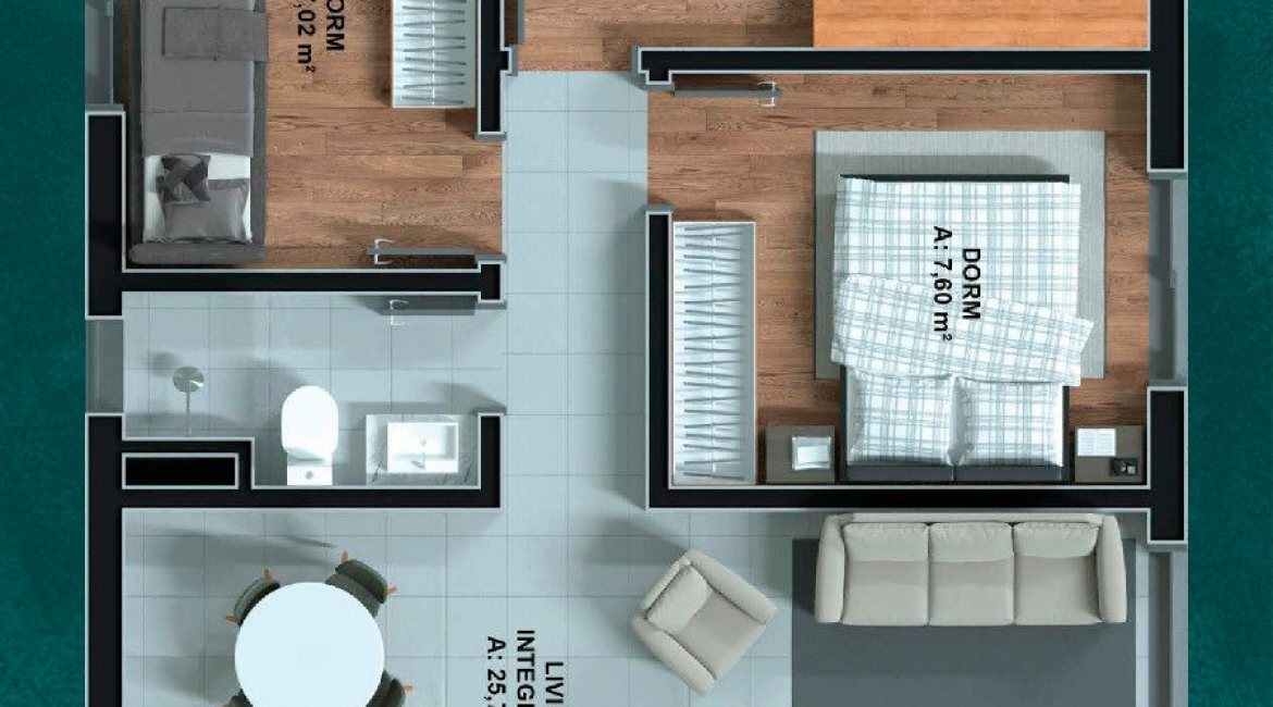 Apartamento à venda com 69m², 3 dormitórios, 1 suíte, 2 vagas, no bairro Tristeza em Porto Alegre