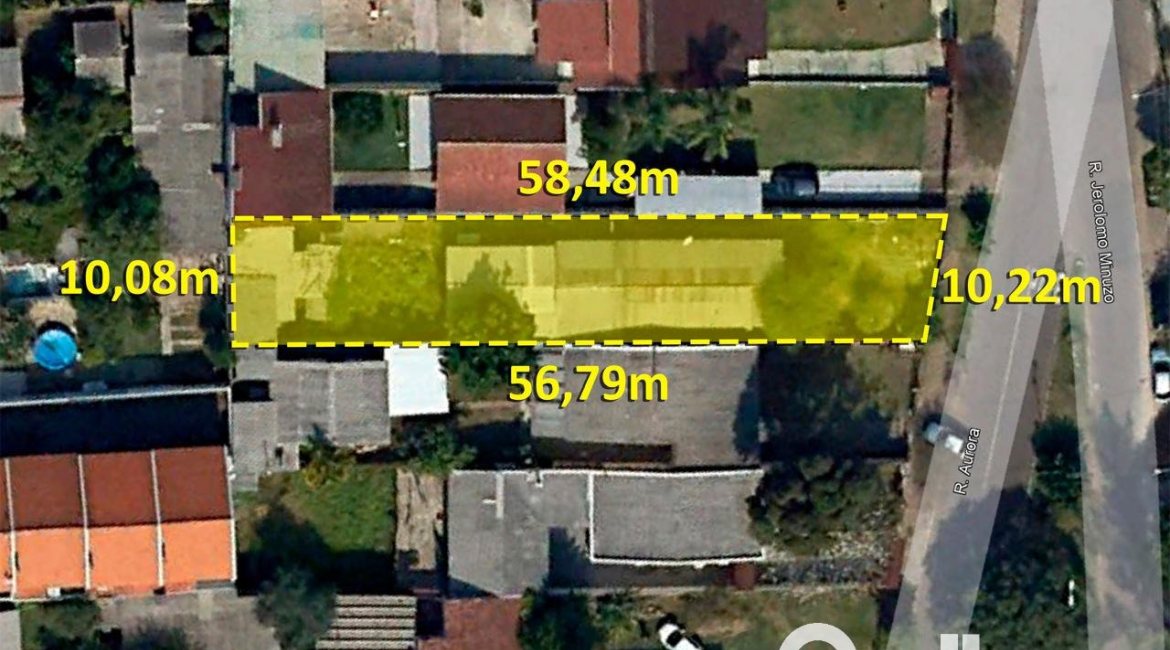 Terreno à venda com 588m², no bairro Vila Nova em Porto Alegre