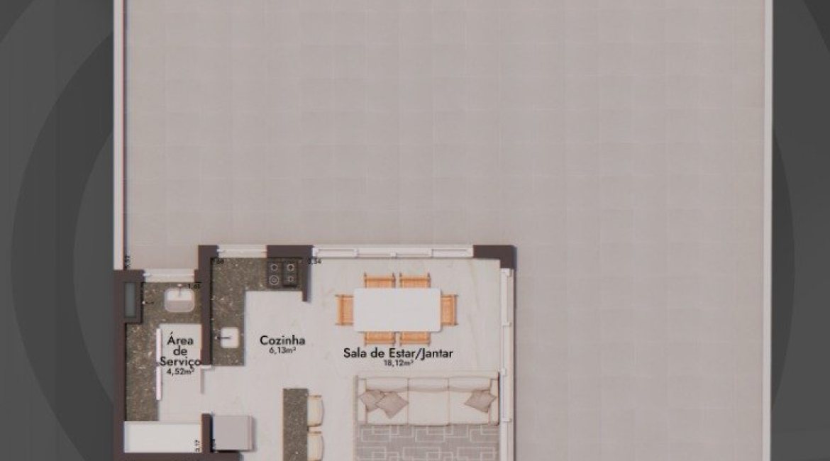 Apartamento à venda com 218m², 3 dormitórios, 1 suíte, 2 vagas, no bairro Tristeza em Porto Alegre