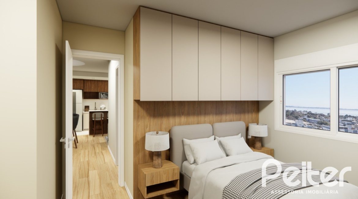 Apartamento à venda com 121m², 2 dormitórios, 1 suíte, 2 vagas, no bairro Tristeza em Porto Alegre