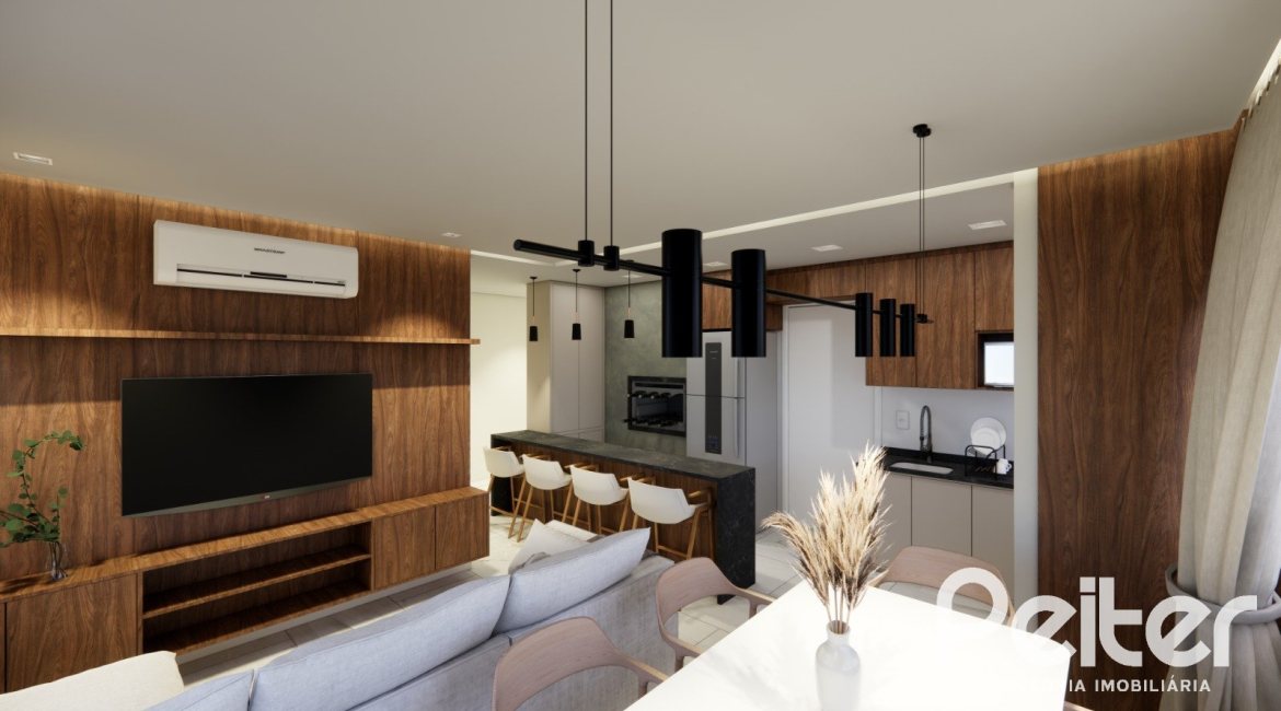 Apartamento à venda com 92m², 3 dormitórios, 1 suíte, 2 vagas, no bairro Tristeza em Porto Alegre