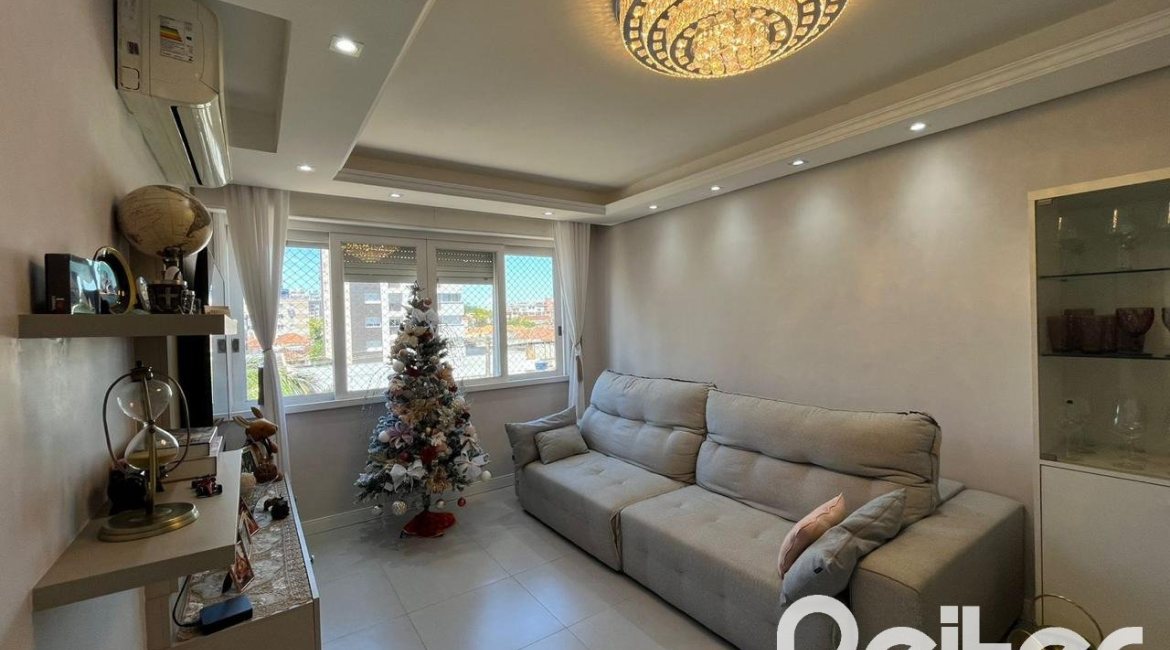 Apartamento à venda com 110m², 3 dormitórios, 1 suíte, 2 vagas, no bairro Menino Deus em Porto Alegre