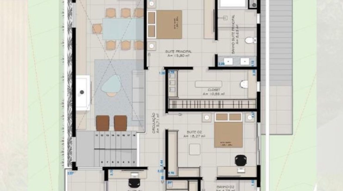 Casa em Condomínio à venda com 340m², 4 dormitórios, 4 suítes, 4 vagas, no bairro Alphaville em PORTO ALEGRE