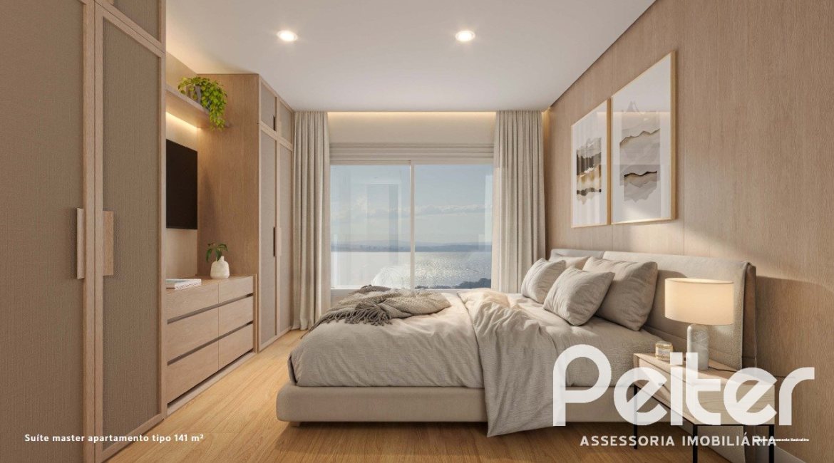 Apartamento à venda com 141m², 3 dormitórios, 1 suíte, 2 vagas, no bairro Tristeza em Porto Alegre