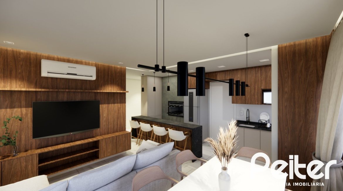 Apartamento à venda com 92m², 3 dormitórios, 1 suíte, 2 vagas, no bairro Tristeza em Porto Alegre