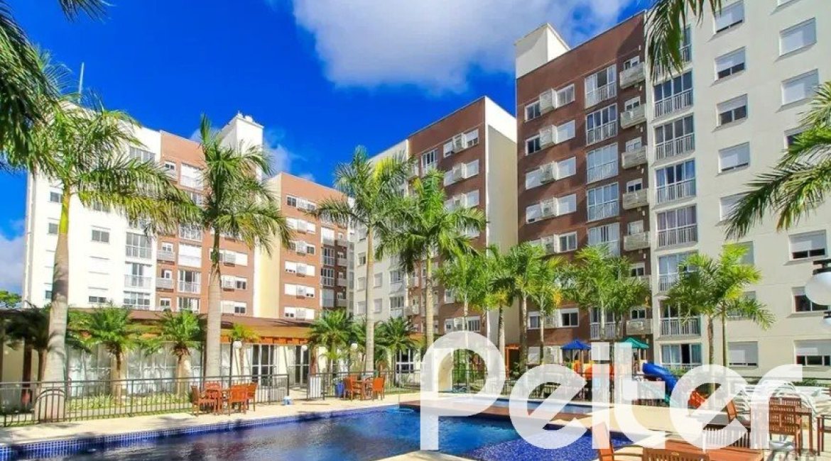 Apartamento à venda com 57m², 2 dormitórios, 1 suíte, 1 vaga, no bairro Vila Nova em PORTO ALEGRE