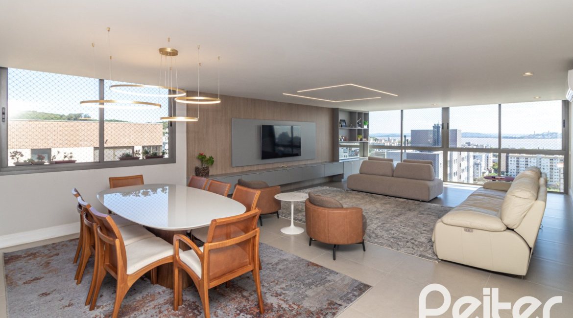 Apartamento à venda com 217m², 3 dormitórios, 3 suítes, 3 vagas, no bairro Tristeza em PORTO ALEGRE