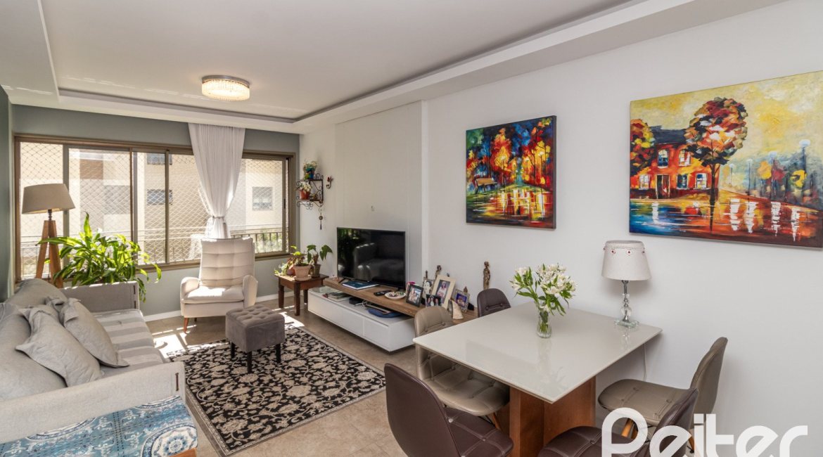 Apartamento à venda com 89m², 3 dormitórios, 1 suíte, 1 vaga, no bairro Ipanema em PORTO ALEGRE