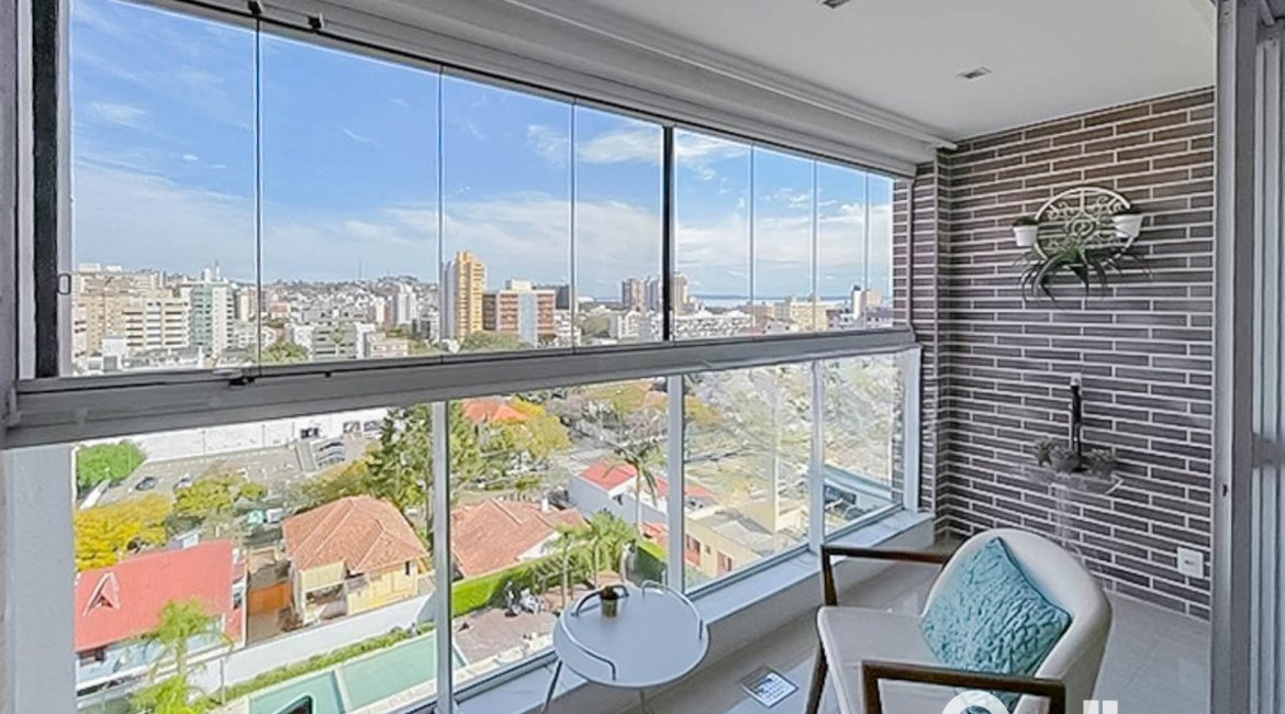 Apartamento à venda com 120m², 3 dormitórios, 3 suítes, 2 vagas, no bairro Menino Deus em Porto Alegre