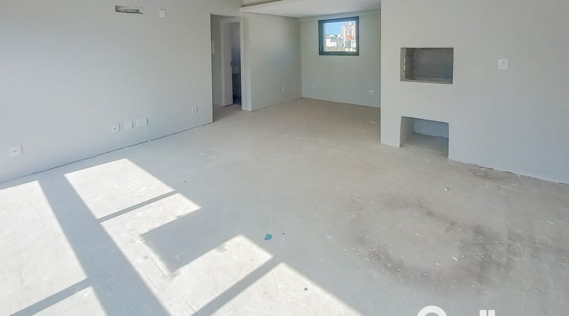 Apartamento à venda com 64m², 2 dormitórios, 1 suíte, 2 vagas, no bairro Menino Deus em Porto Alegre