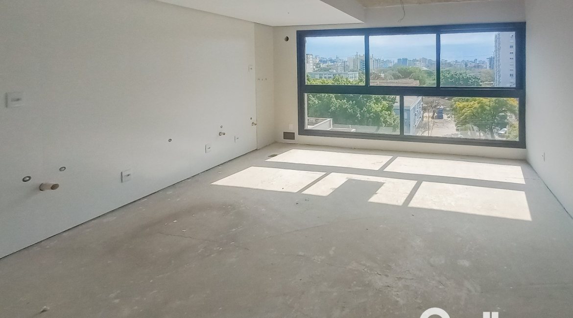 Apartamento à venda com 64m², 2 dormitórios, 1 suíte, 2 vagas, no bairro Menino Deus em Porto Alegre