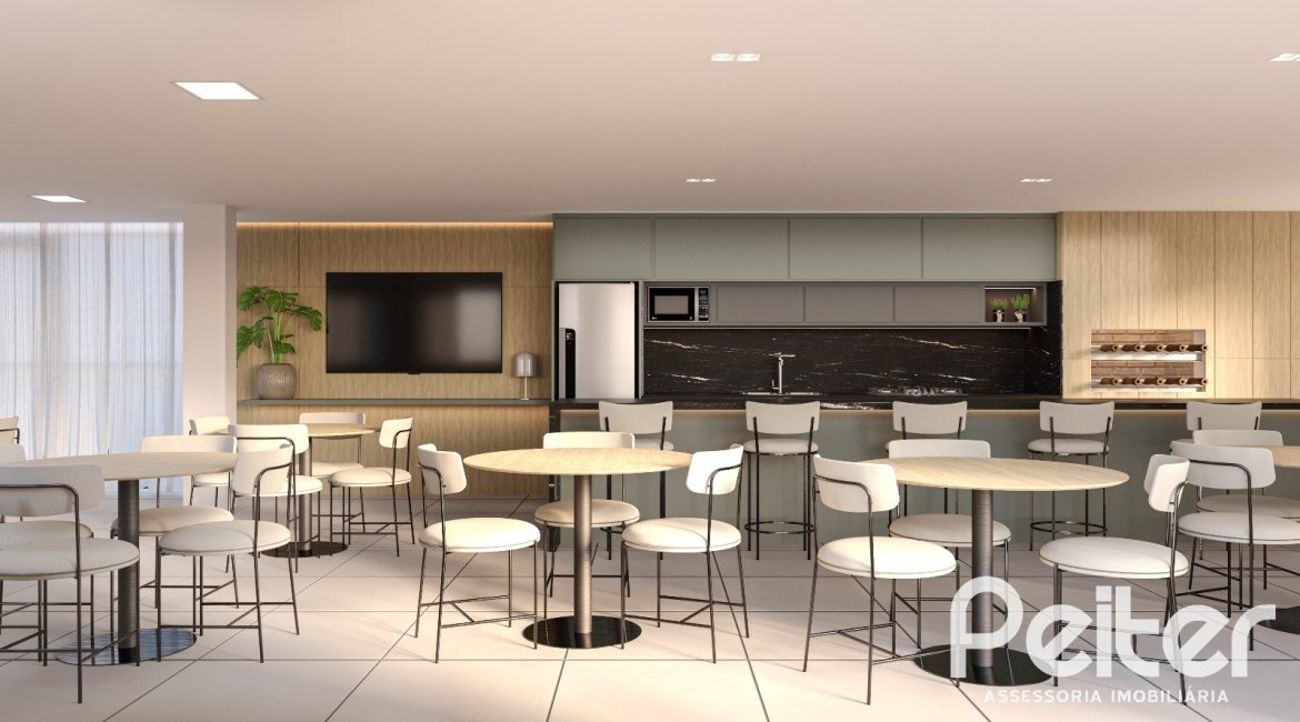 Apartamento à venda com 30m², 1 dormitório, no bairro Cristal em Porto Alegre