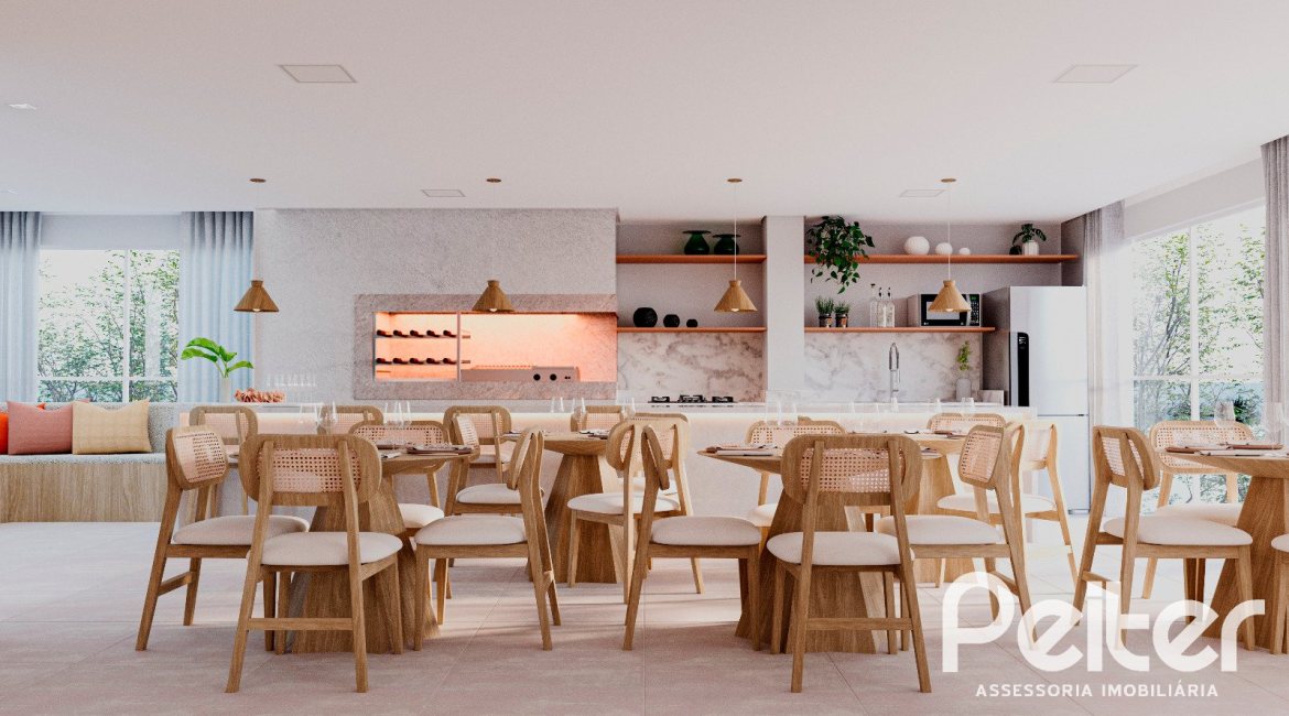 Apartamento à venda com 41m², 2 dormitórios, no bairro Cristal em Porto Alegre