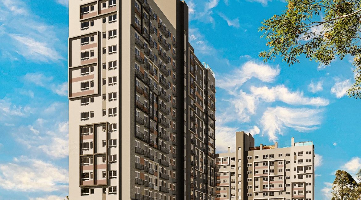 Apartamento à venda com 41m², 2 dormitórios, no bairro Cristal em Porto Alegre