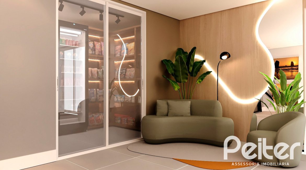 Apartamento à venda com 41m², 2 dormitórios, no bairro Cristal em Porto Alegre