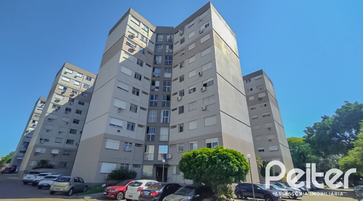 Apartamento à venda com 59m², 2 dormitórios, 1 vaga, no bairro Cristal em Porto Alegre