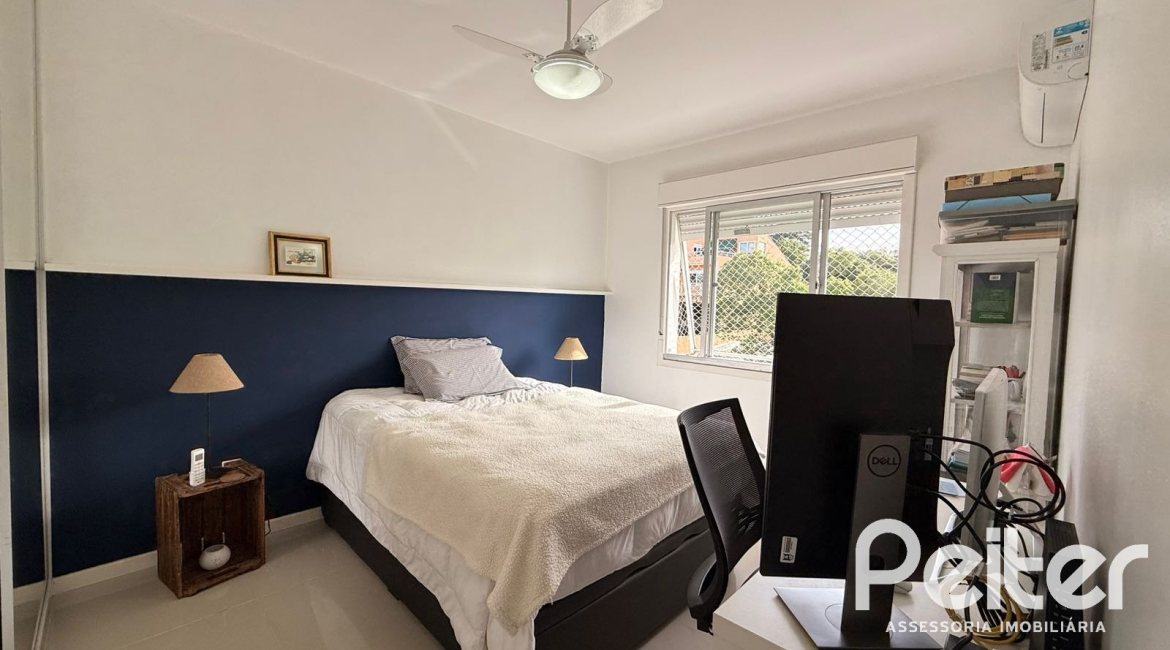 Apartamento à venda com 49m², 1 dormitório, 1 vaga, no bairro Tristeza em Porto Alegre