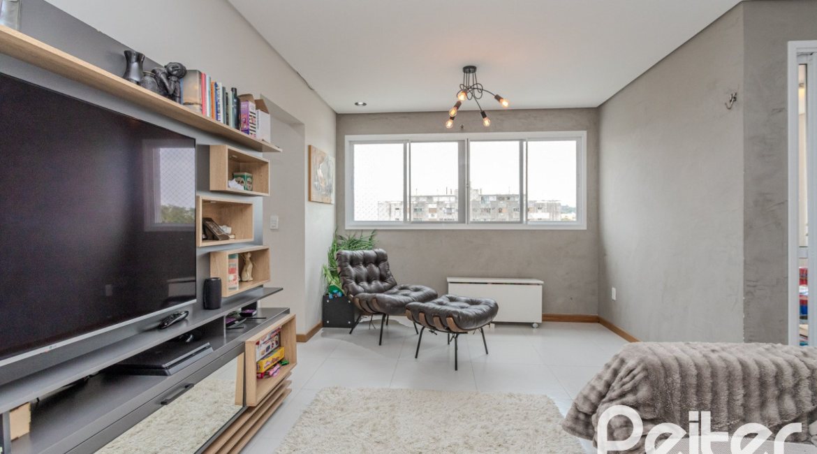 Apartamento à venda com 103m², 3 dormitórios, 1 suíte, 2 vagas, no bairro Cristal em Porto Alegre