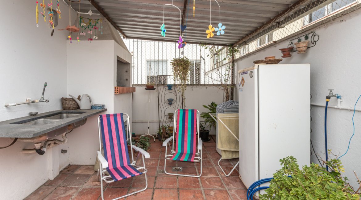 Cobertura à venda com 89m², 1 dormitório, 1 suíte, no bairro Petrópolis em Porto Alegre