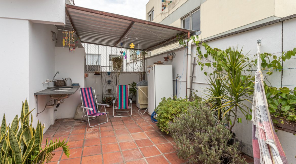 Cobertura à venda com 89m², 1 dormitório, 1 suíte, no bairro Petrópolis em Porto Alegre