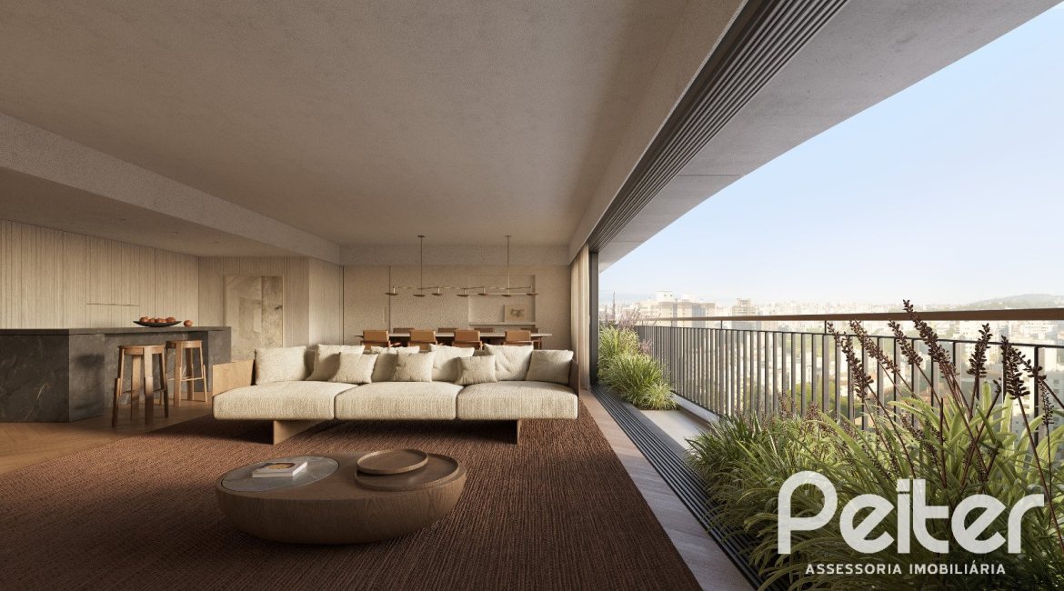 Apartamento à venda com 133m², 3 dormitórios, 3 suítes, 2 vagas, no bairro Menino Deus em Porto Alegre