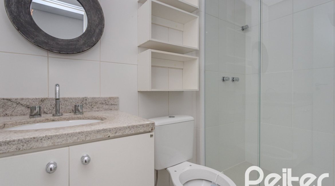 Apartamento à venda com 57m², 2 dormitórios, 1 suíte, 1 vaga, no bairro Vila Nova em PORTO ALEGRE