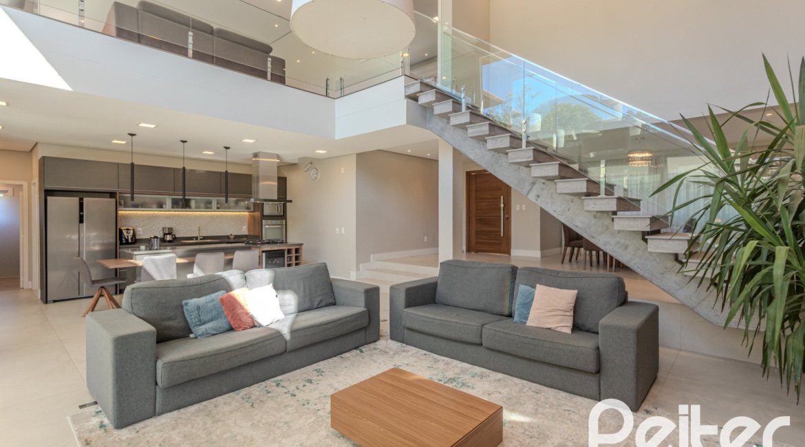 Casa em Condomínio à venda com 340m², 3 dormitórios, 3 suítes, 4 vagas, no bairro Alphaville em PORTO ALEGRE