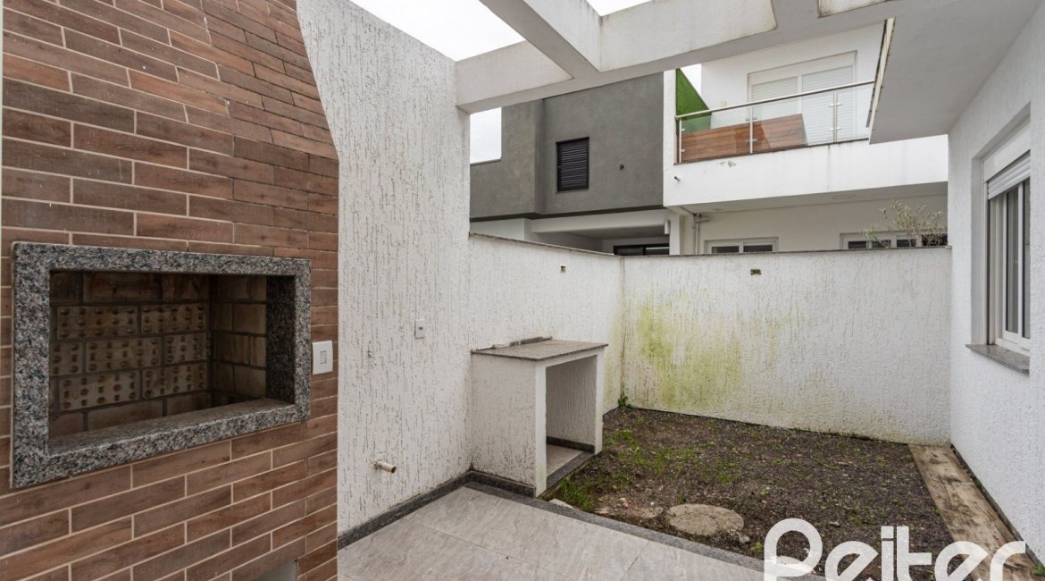 Casa em Condomínio à venda com 90m², 3 dormitórios, 1 suíte, 2 vagas, no bairro Aberta dos Morros em Porto Alegre