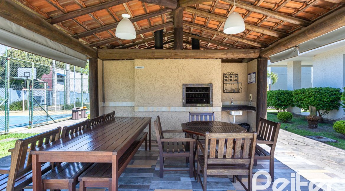 Casa em Condomínio à venda com 90m², 3 dormitórios, 1 suíte, 2 vagas, no bairro Aberta dos Morros em Porto Alegre