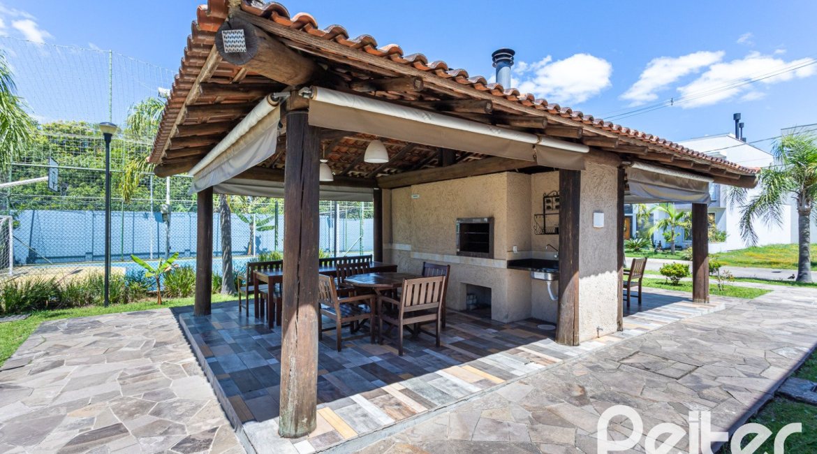 Casa em Condomínio à venda com 90m², 3 dormitórios, 1 suíte, 2 vagas, no bairro Aberta dos Morros em Porto Alegre