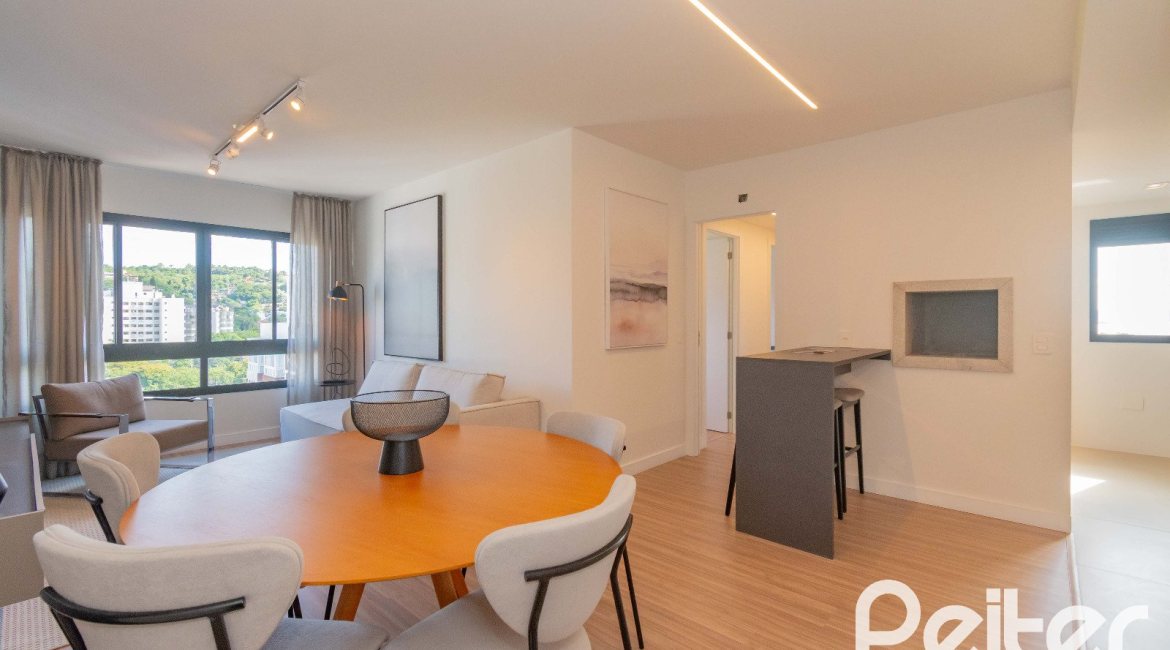 Apartamento à venda com 82m², 3 dormitórios, 1 suíte, 2 vagas, no bairro Tristeza em Porto Alegre