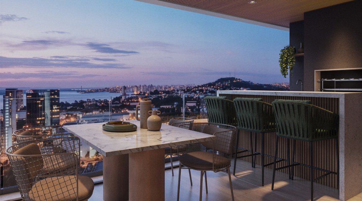 Apartamento à venda com 197m², 4 dormitórios, 4 suítes, 3 vagas, no bairro Cristal em Porto Alegre