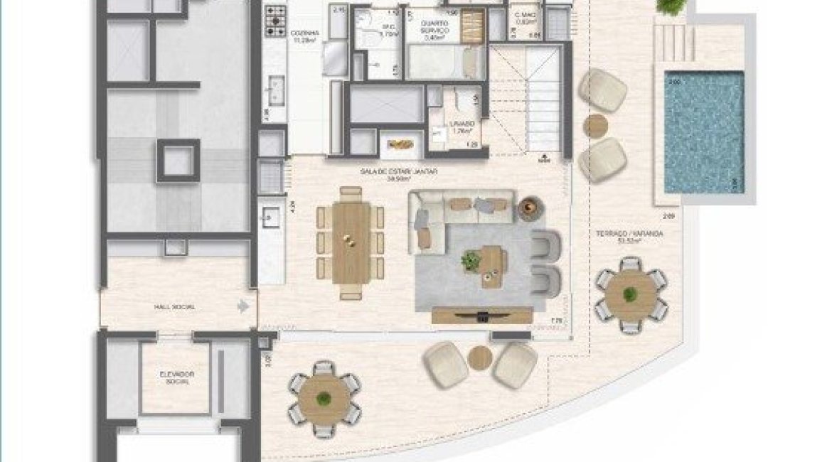 Apartamento à venda com 254m², 3 dormitórios, 3 suítes, 4 vagas, no bairro Golden Lake em Porto Alegre