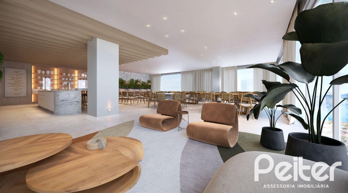 Apartamento à venda com 131m², 2 dormitórios, 2 suítes, 2 vagas, no bairro Centro em Florianópolis