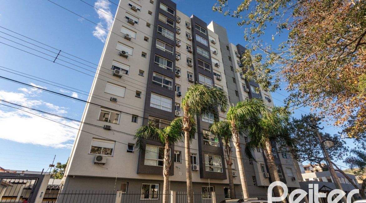 Apartamento à venda com 47m², 1 dormitório, 1 vaga, no bairro Cristal em PORTO ALEGRE