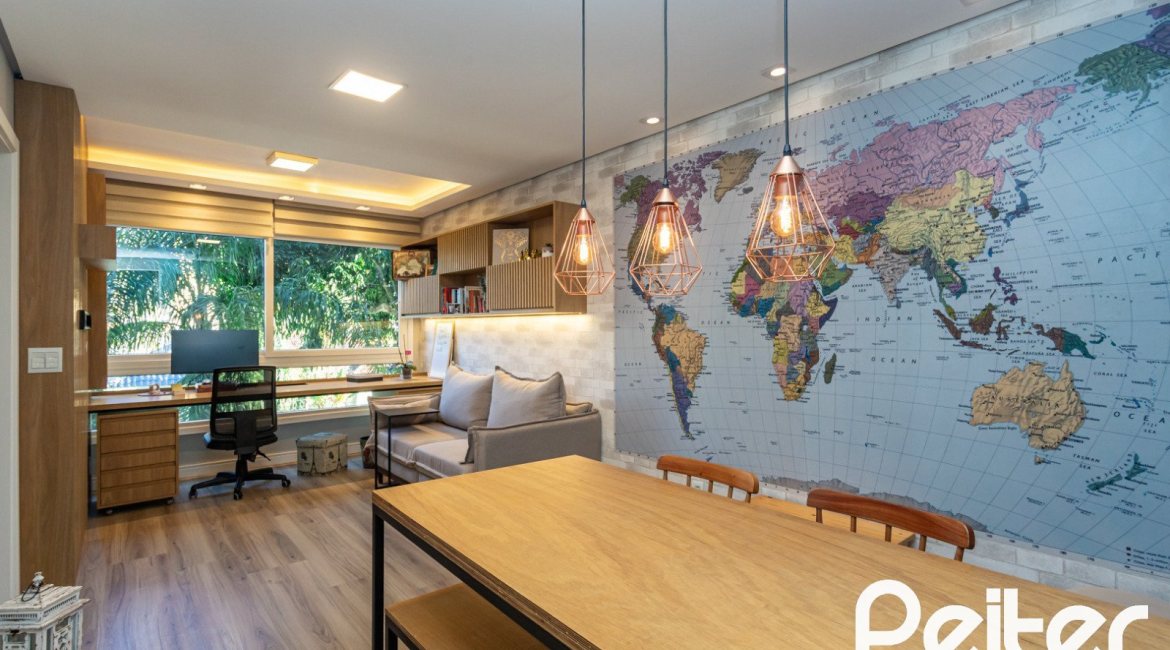 Apartamento à venda com 53m², 1 dormitório, 1 suíte, 1 vaga, no bairro Cristal em PORTO ALEGRE