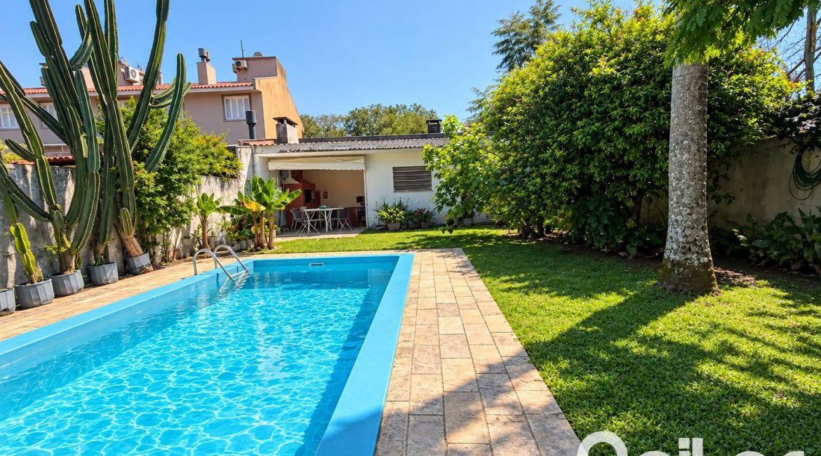 Casa à venda com 253m², 3 dormitórios, 1 suíte, 4 vagas, no bairro Jardim Isabel em Porto Alegre
