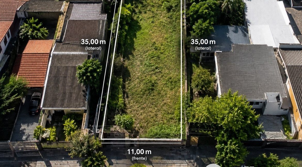 Terreno à venda com 385m², no bairro Ipanema em Porto Alegre