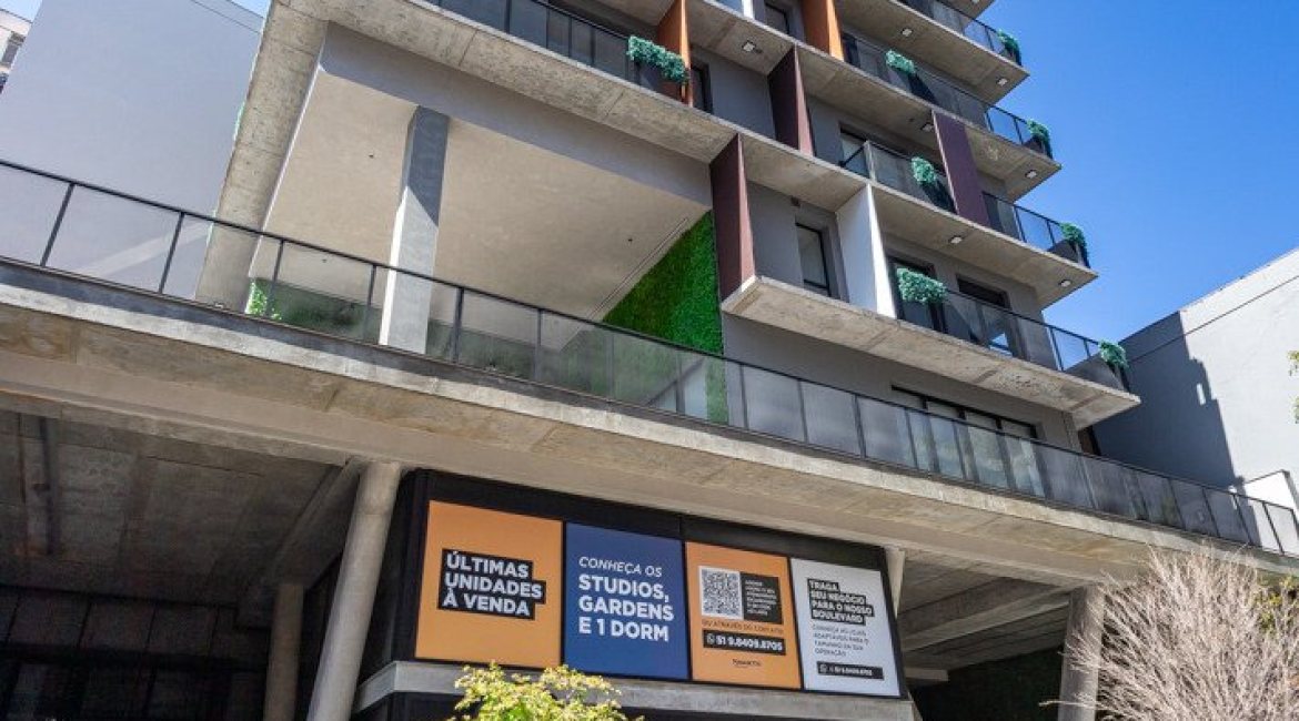 Studio à venda com 27m², 1 dormitório, no bairro Cidade Baixa em Porto Alegre