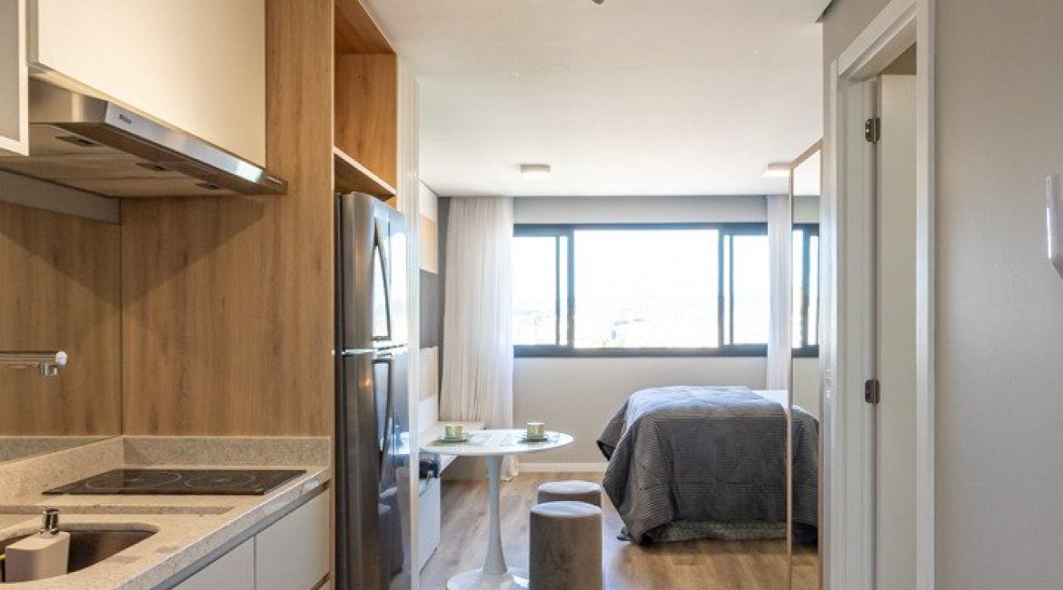 Studio à venda com 27m², 1 dormitório, no bairro Cidade Baixa em Porto Alegre
