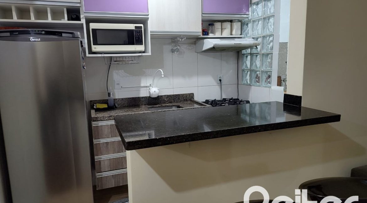 Apartamento à venda com 42m², 1 dormitório, 1 vaga, no bairro Cristal em Porto Alegre
