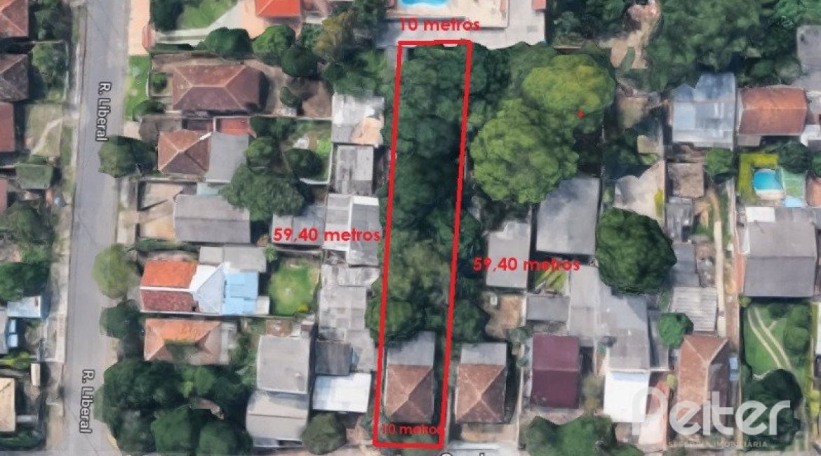 Terreno à venda com 594m², no bairro Tristeza em Porto Alegre
