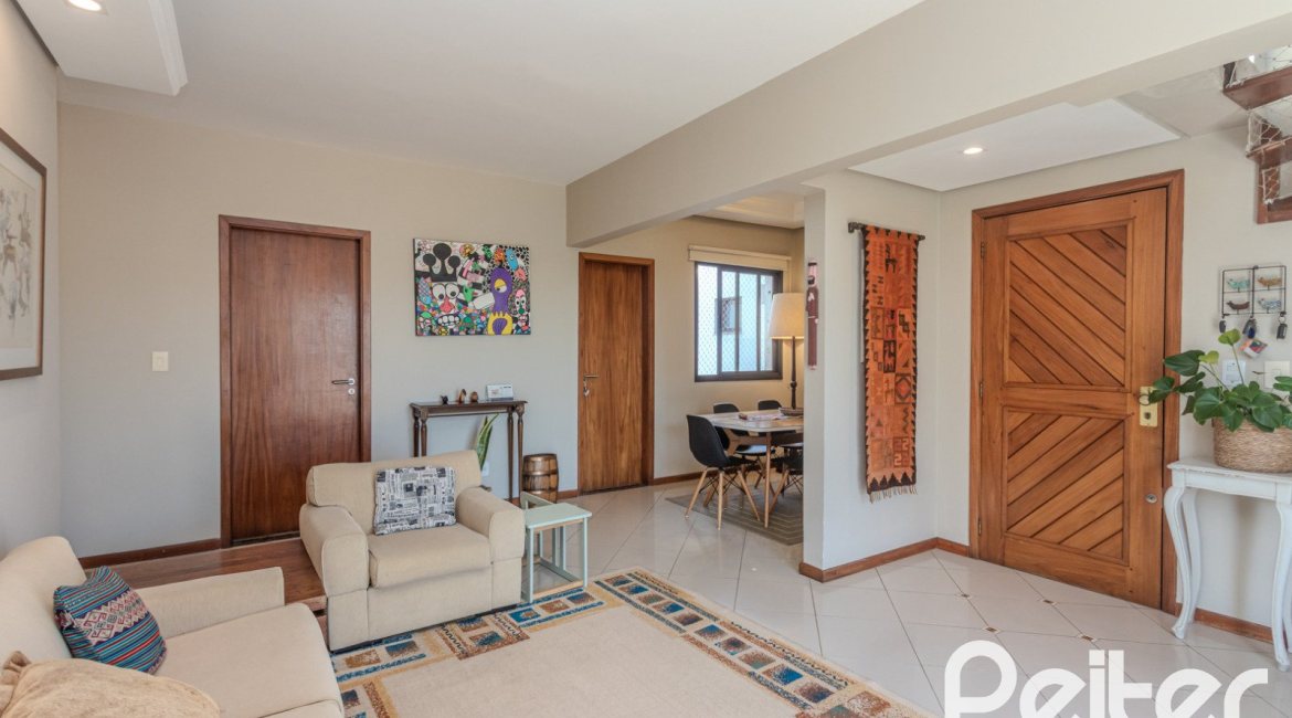 Cobertura à venda com 188m², 2 dormitórios, 2 suítes, 2 vagas, no bairro Tristeza em Porto Alegre