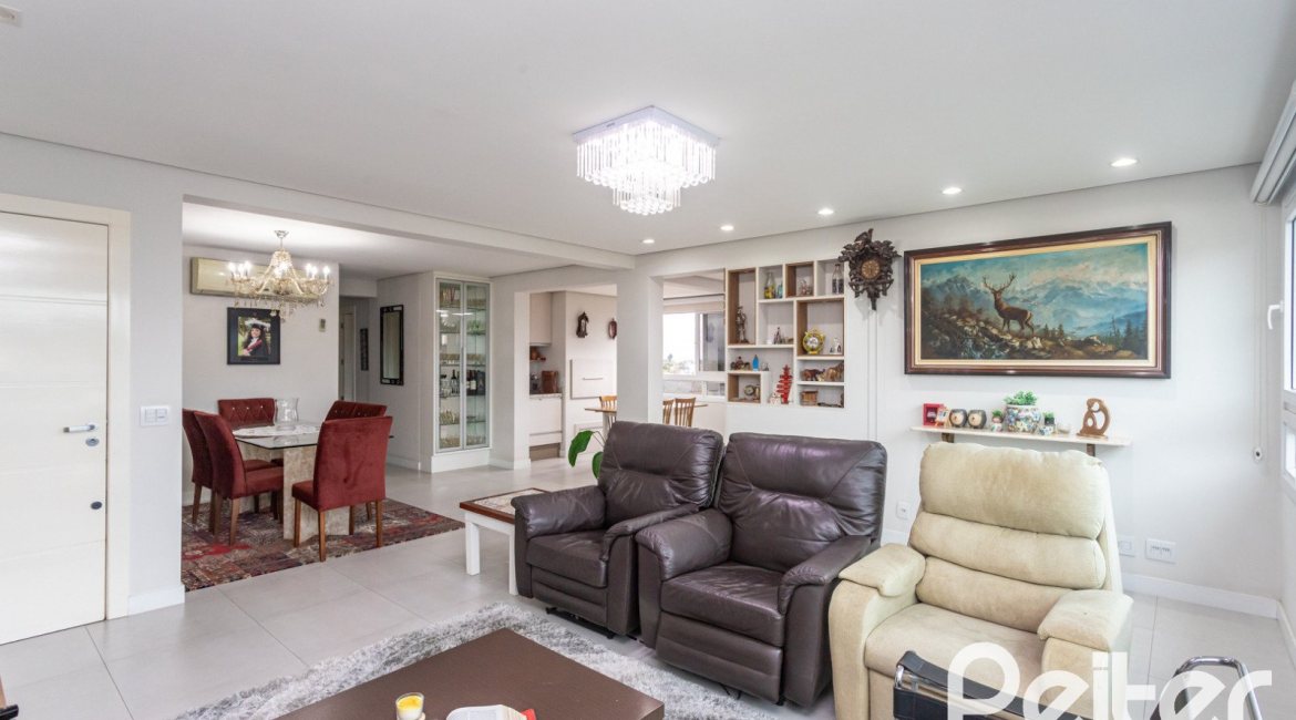 Apartamento à venda com 123m², 3 dormitórios, 3 suítes, 2 vagas, no bairro Tristeza em Porto Alegre