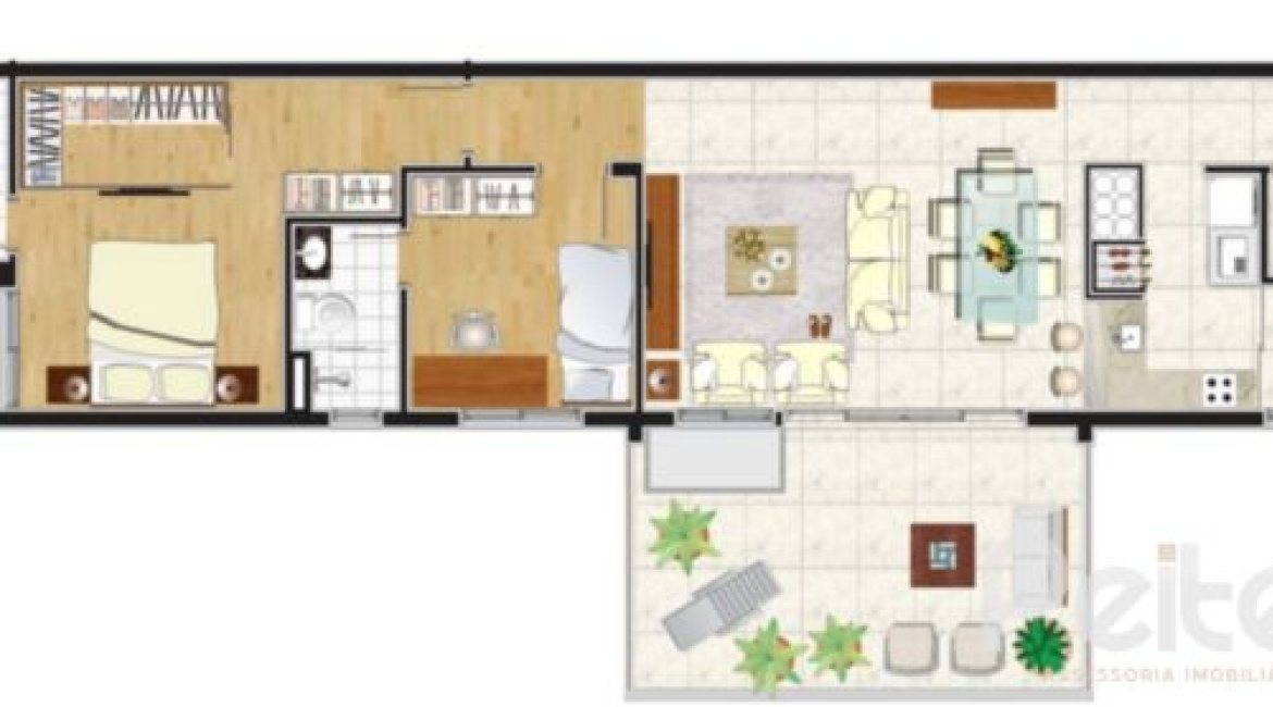 Apartamento à venda com 86m², 2 dormitórios, 2 suítes, 2 vagas, no bairro Tristeza em Porto Alegre