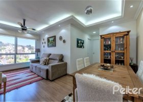 Apartamento à venda com 69m², 2 dormitórios, 1 suíte, 2 vagas, no bairro Tristeza em Porto Alegre